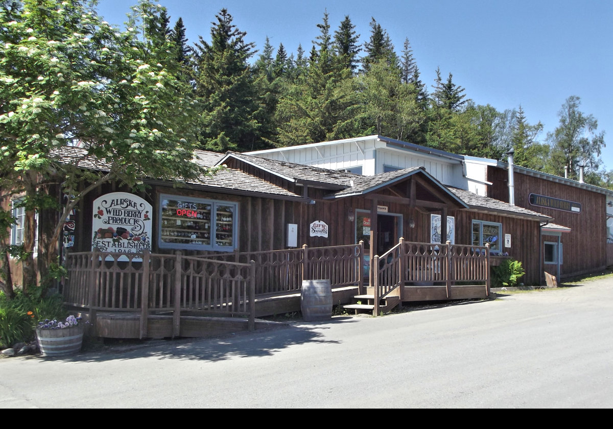 Alaska Wild Berry Products. Sadly, this, the original branch, has closed but they continue to thrive out of Anchorage.  