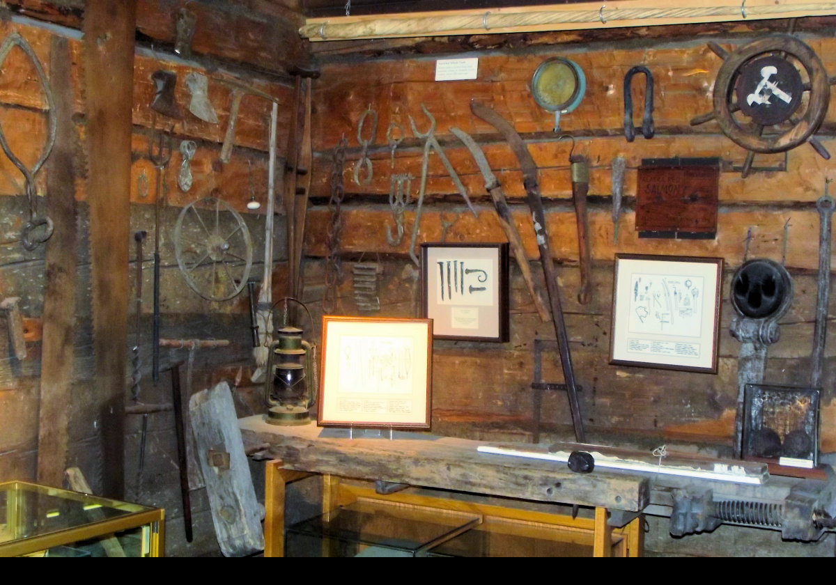 A collection of vintage tools.