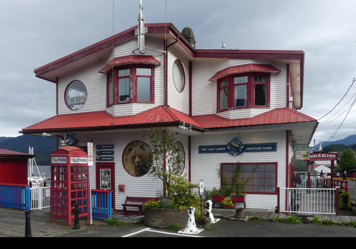 The Eagle Bluff Bed & Breakfast on Cow Bay Road.