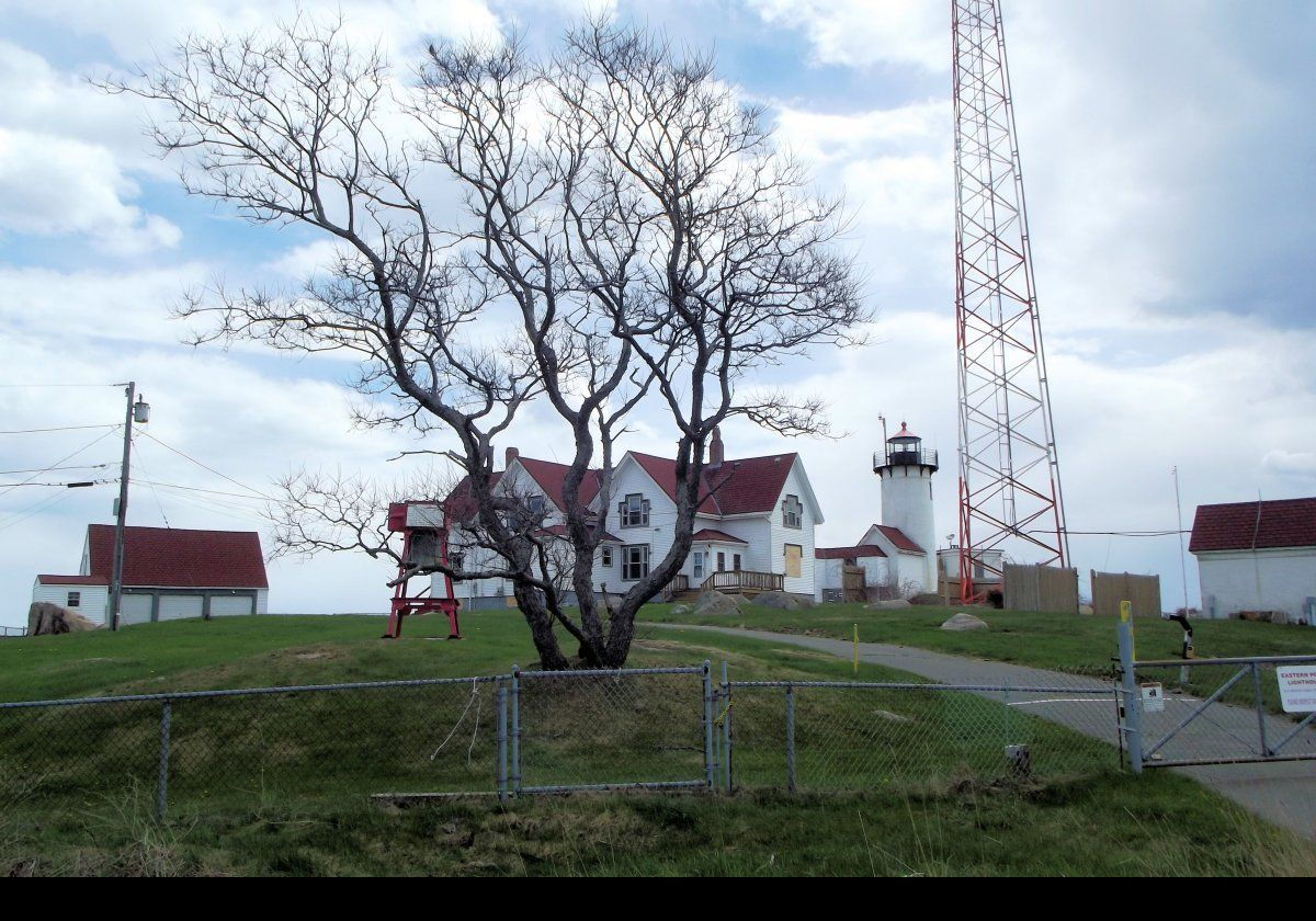 Construction of the first lighthouse at Eastern Point started in 1831. Interestingly, President Andrew Jackson had opposed building a lighthouse here; some said it was because Gloucester had not supported his presidential bid!