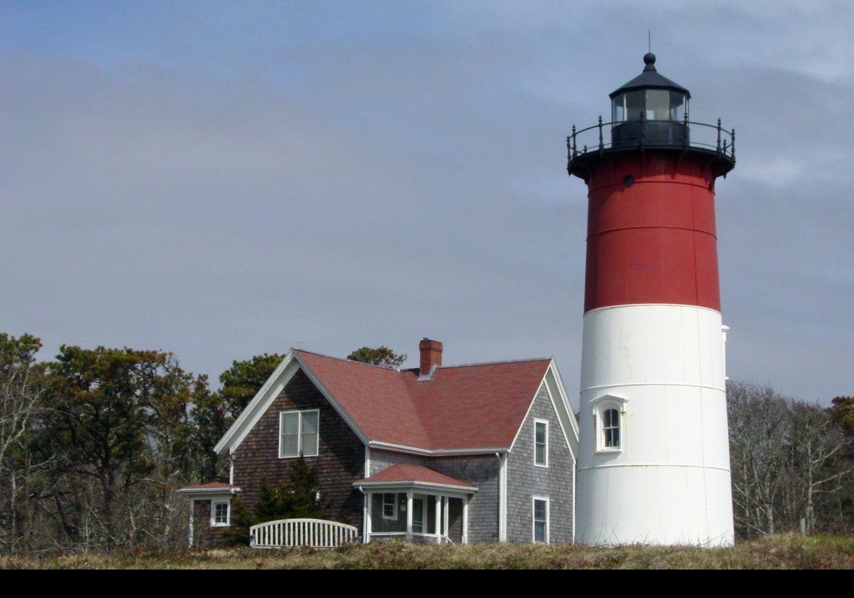 The Nauset Light Preservation Society, that leased the light from the Coast Guard, arranged to move the lighthouse 336 feet west as erosion of the cliff where it stood had put the lighthouse at risk of collapsing. This was effected in November of 1996, with the keepers cottage following it in 1998.