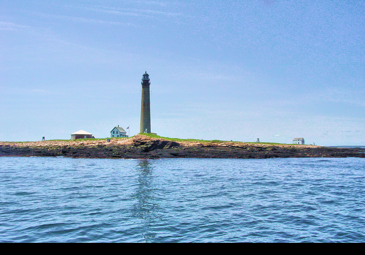 Iron tie rods were added to strengthen the lighthouse In 1887. Because of the amount of fog in the area, a fog bell was added in 1855 which was then replaced in 1869 with a steam powered fog horn.