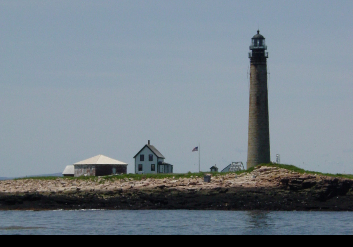 It was electrified, and converted to an aerobeacon, in 1938 and automated in 1972. It currently houses a VRB-25 aerobeacon. The original Fresnel lens is on display at the Maine Lighthouse Museum in Rockland.