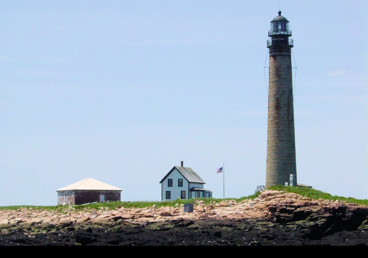 Other buildings that can be seen in the photographs include the keeper's house from 1875, the engine house and the fog signal building.