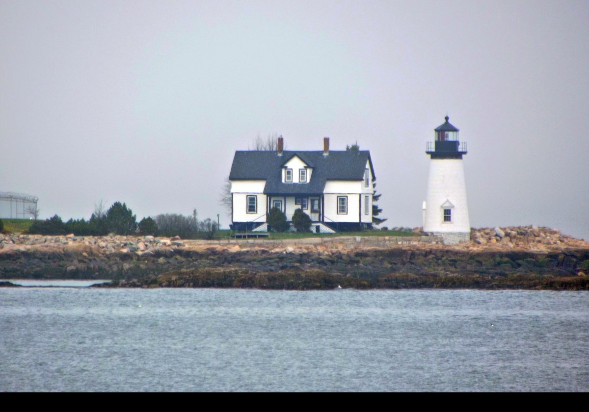 The current tower and keeper's house date to 1891, while the brick oil house dates to 1905. The light was automated in 1934, and the Fresnel lens was replaced by modern optics in 1951.