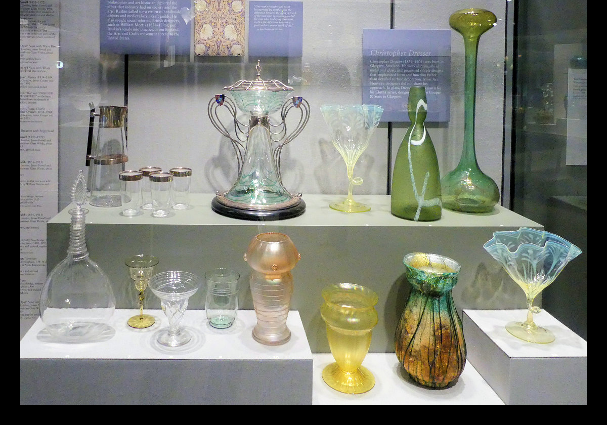 John Ruskin started the Arts & Crafts movement in England as a reaction to mass produced, machine made objects.  He wanted a return to medieval-style craft guilds producing handmade objects.  William Morris was, perhaps, the best known exponent.