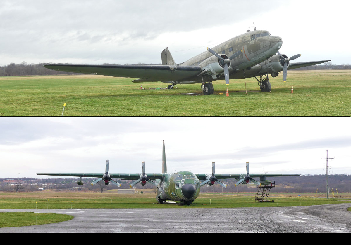 Upper:

Lower: C-130A “Saigon Lady”
