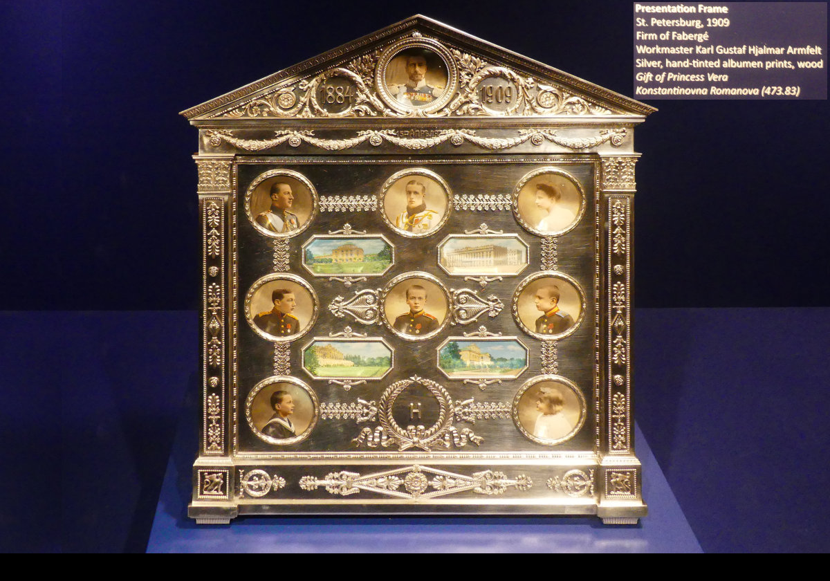 Located on the grounds of Holy Trinity Monastery, the Russian History Museum houses artifacts pertaining to the history & culture of Russia during the time of the Tzars. Many of the objects came from Russians escaping the Russian Revolution.