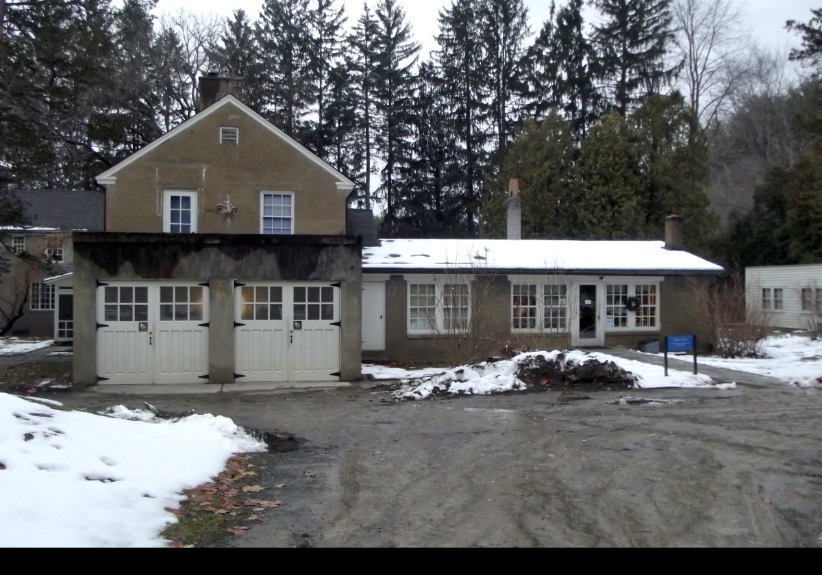 The Visitors Center at Val Kill.