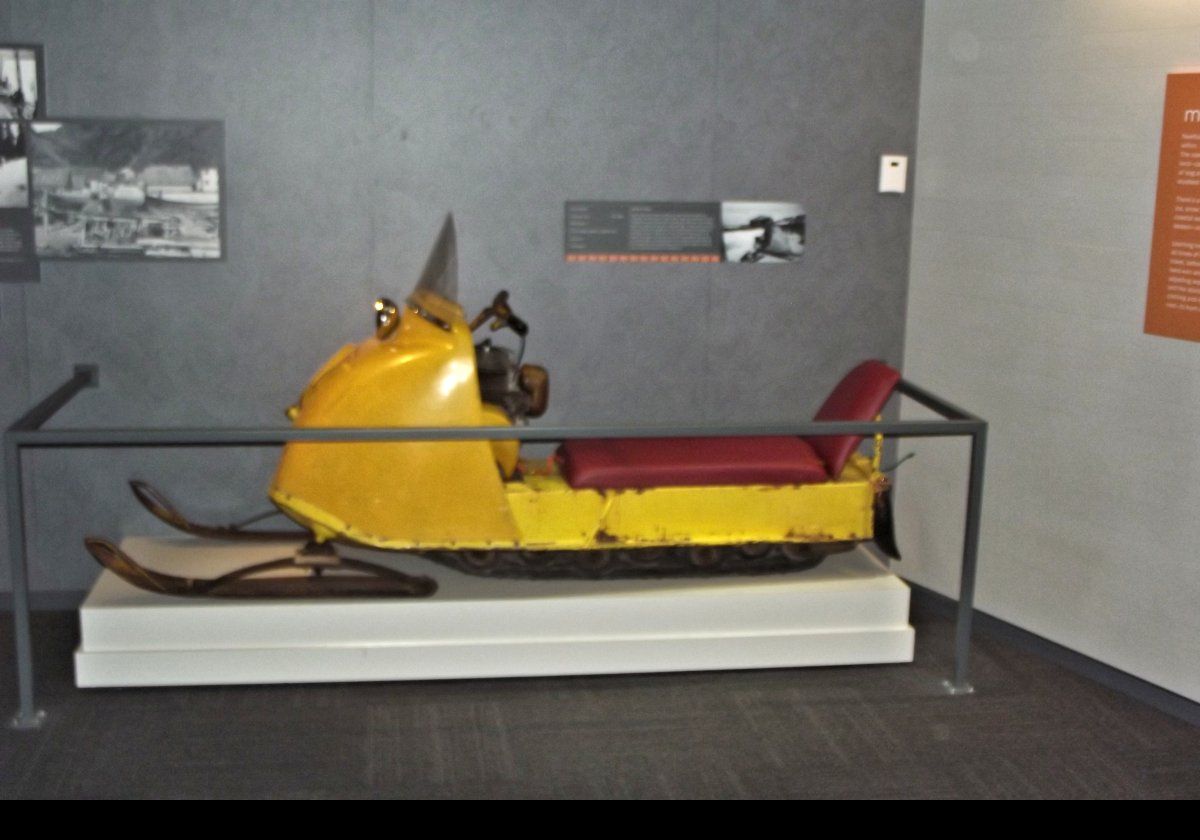 A very early snow mobile!