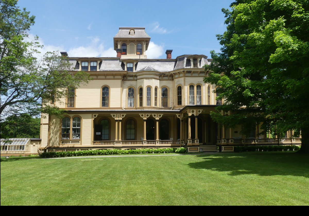 Outside of the house.  Click the image for a closeup of the cupola.  