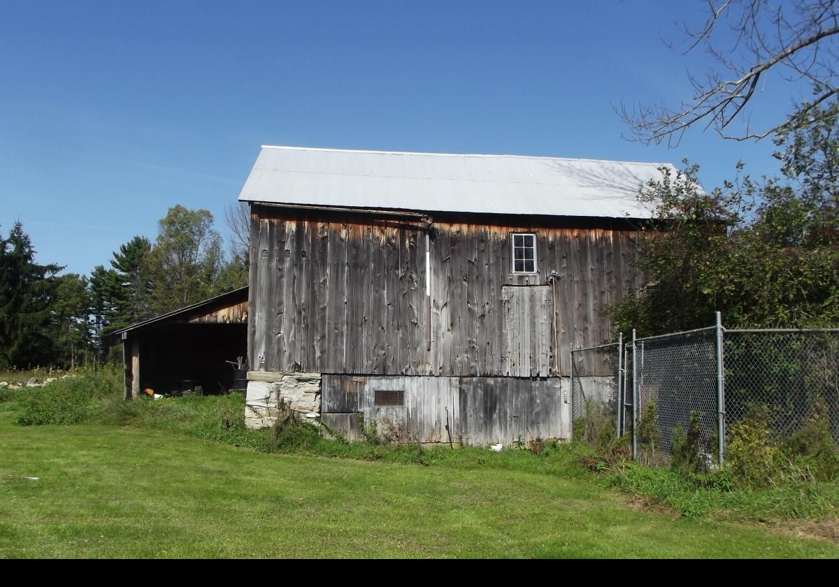 The barn.